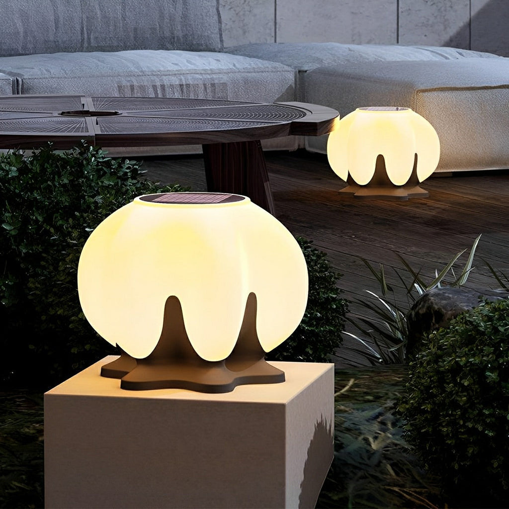 Waterproof Globe LED Outdoor Post Lights