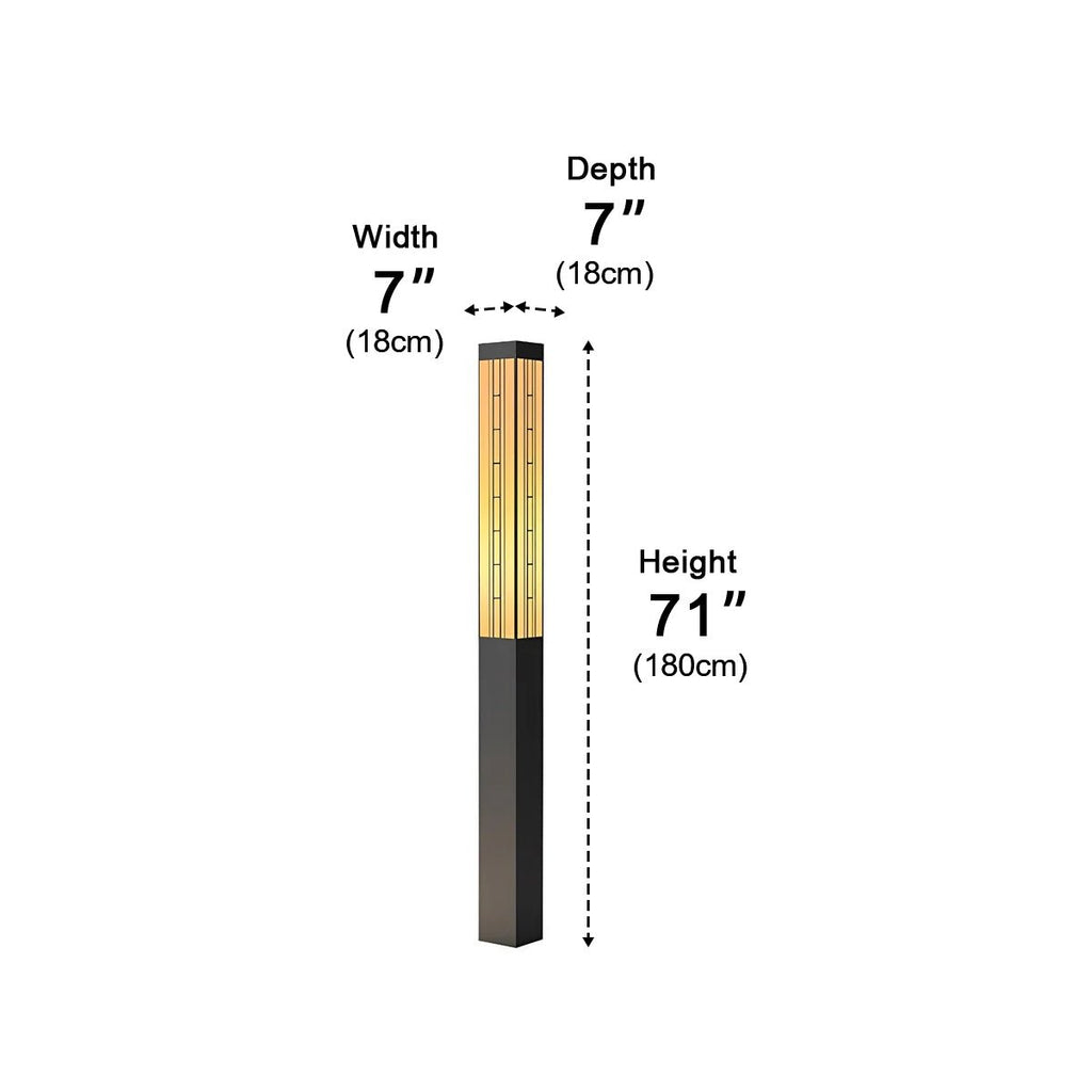 Retro Waterproof Outdoor Pole Lights Lamp Post Lights Street Light