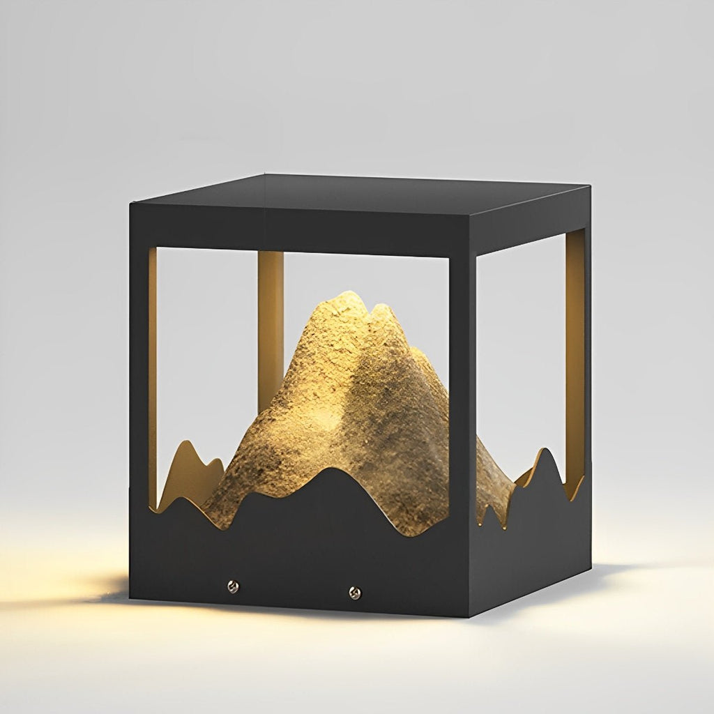 Waterproof Mountain Outdoor Post Cap Light Landscape Lighting