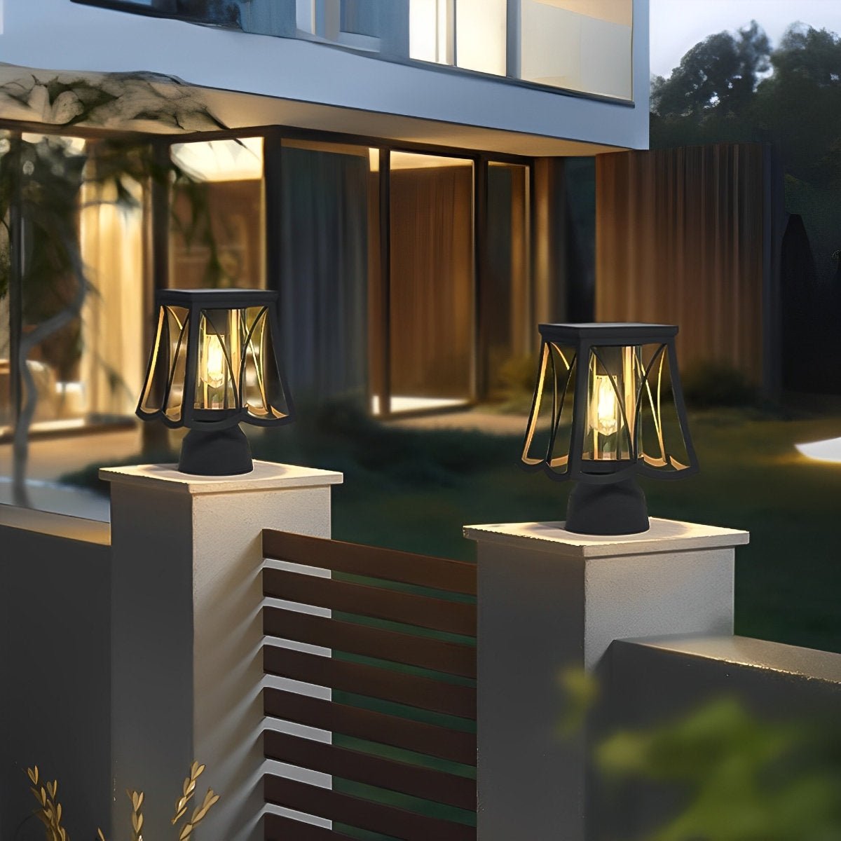 Waterproof Powerd LED Outdoor Post Lights